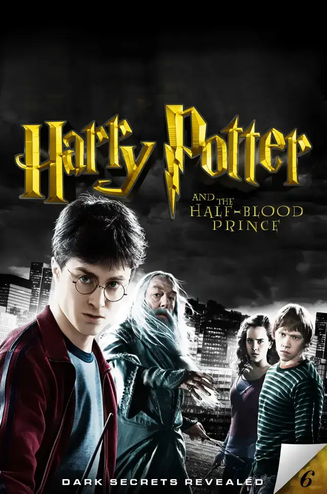 جلد کتاب Harry Potter and the Half-Blood Prince