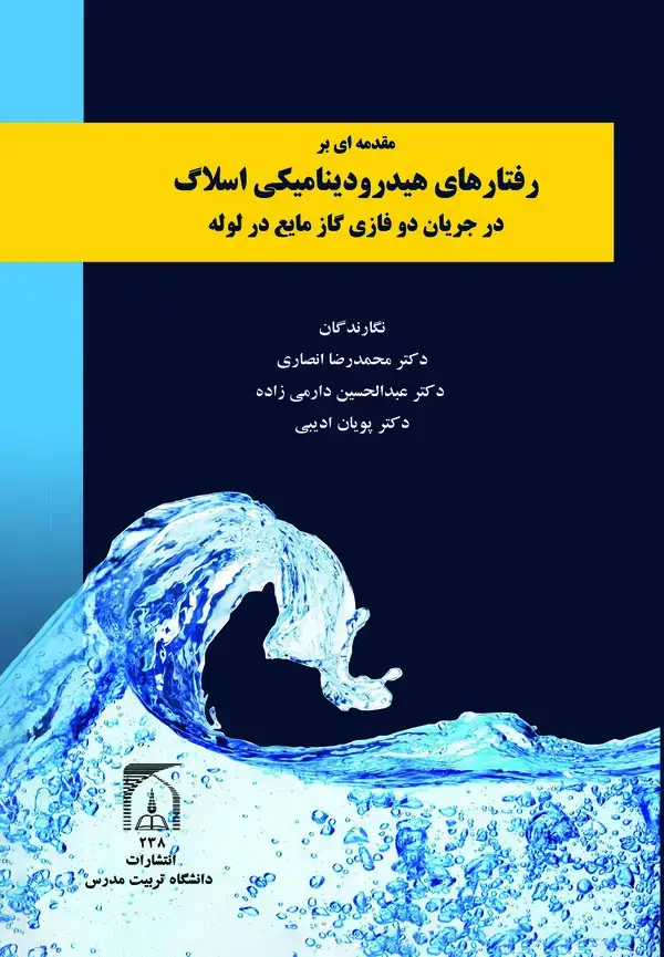 جلد کتاب مقدمه ای بر رفتارهای هیدرودینامیکی اسلاگ در جریان دو فازی گاز مایع در لوله