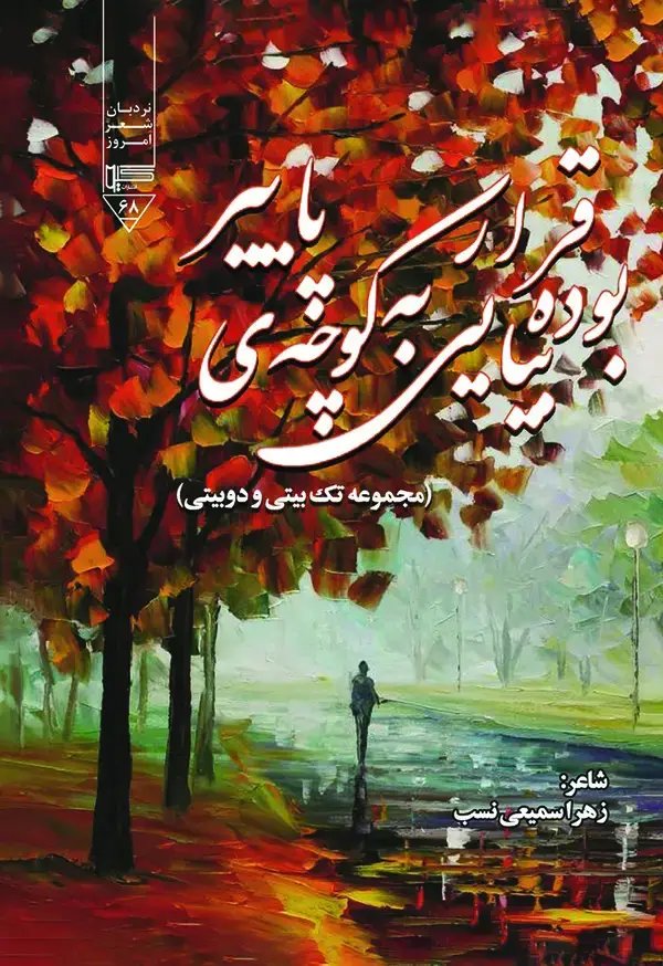 جلد کتاب قرار بوده بیایی به کوچهی پاییز