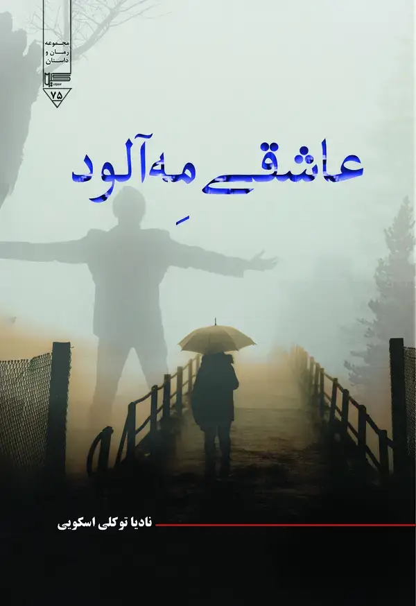 جلد کتاب عاشقی مه‌آلود