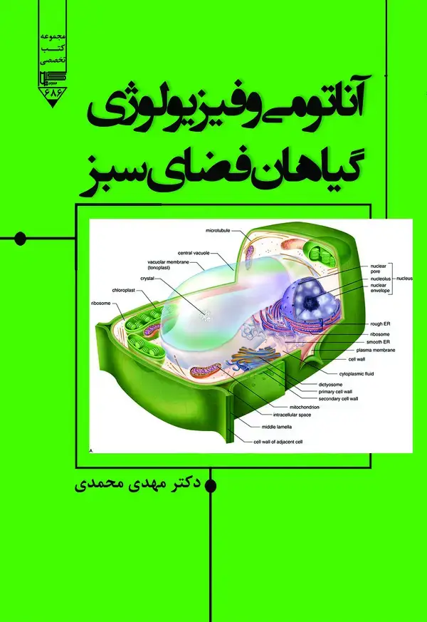 جلد کتاب آناتومی و فیزیولوژی گیاهان فضای سبز
