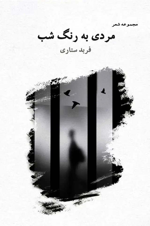 جلد کتاب مردی به رنگ شب