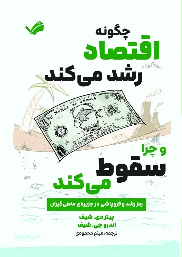 جلد کتاب چگونه اقتصاد رشد می‌کند و چرا‌ سقوط می‌کند