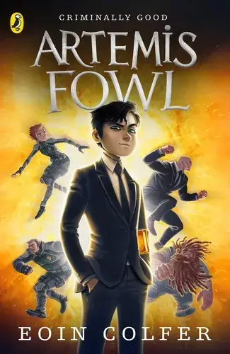 جلد کتاب آرتمیس فاول جلد 1: آرتمیس فاول و گروگانگیری (Artemis Fowl)