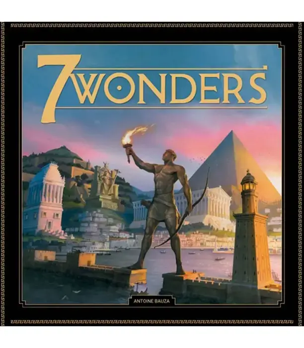 جلد کتاب 7 WONDERS:بسته بازی ایرانی استراتژیک عجایب هفتگانه (باجعبه)