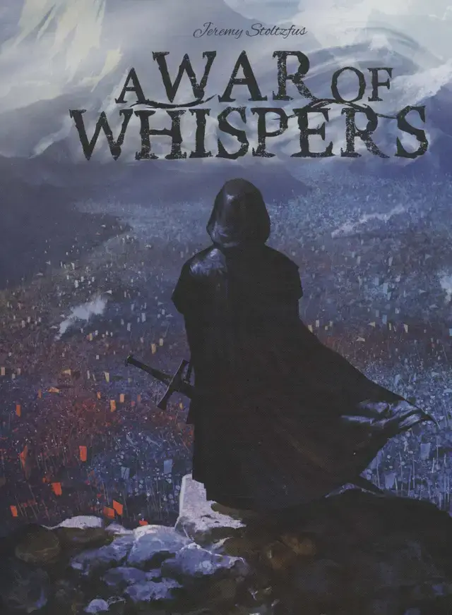 جلد کتاب بسته بازی کارتی جنگ زمزمه ها (A WAR OF WHISPERS)،(باجعبه)
