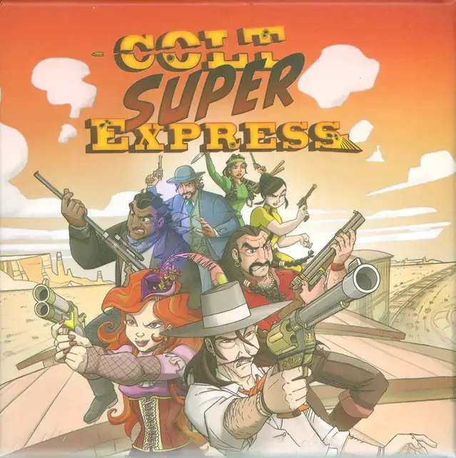 جلد کتاب بسته بازی کارتی دزدی تیز و بز (COLT SUPER EXPRESS)،(باجعبه)