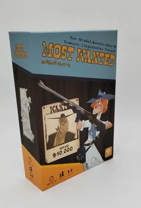 جلد کتاب بسته بازی مهمانی موست وانتد (MOST WANTED) به همراه اکسپنشن (باجعبه)