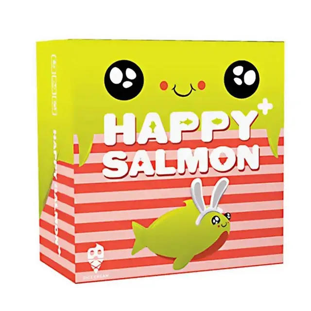 جلد کتاب بسته بازی ایرانی خانوادگی هپی سالمون پلاس (+HAPPY SALMON)،(باجعبه)