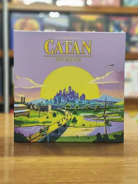 جلد کتاب بسته بازی ایرانی استراتژیک کاتان انرژی های نوین (CATAN NEW ENERGIES)،(باجعبه)