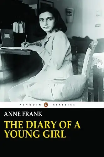 جلد کتاب خاطرات یک دختر جوان (THE DIARY OF A YOUNG GIRL)