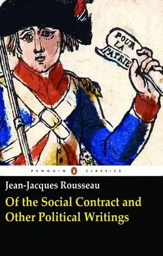 جلد کتاب قرارداد اجتماعی (OF THE SOCIAL CONTRACT AND OTHER POLITICAL WRITINGS)