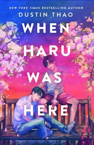 جلد کتاب وقتی هارو اینجا بود (When haru was here)