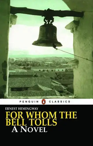 جلد کتاب زنگها برای که به صدا در میآید؟ (For Whom the Bell Tolls)