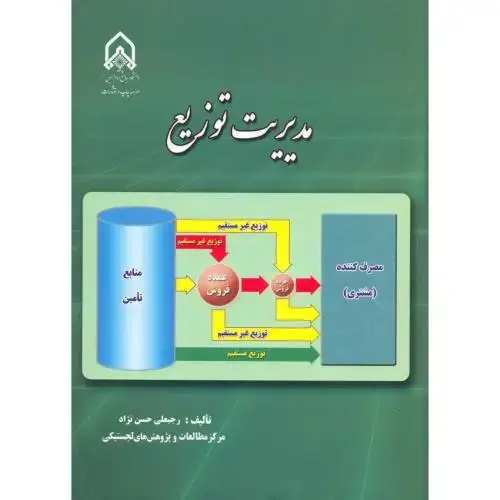 جلد کتاب مدیریت توزیع
