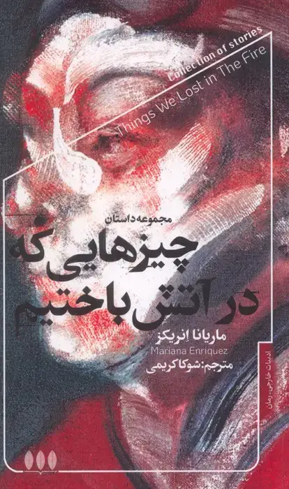 جلد کتاب چیزهایی که در آتش باختیم