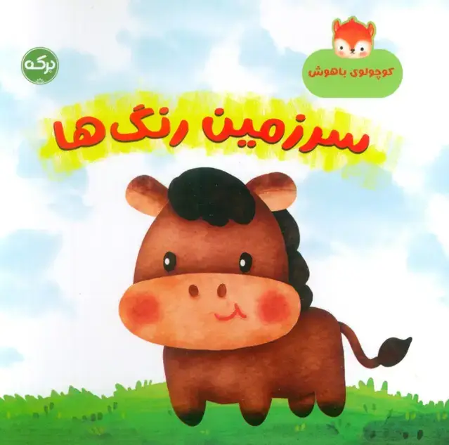 جلد کتاب سرزمین رنگ ها (کوچولوی باهوش)
