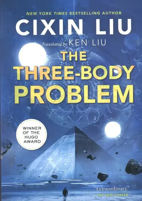 جلد کتاب THE THREE-BODY PROBLEM:مسئله سه جسم (زبان اصلی،انگلیسی)