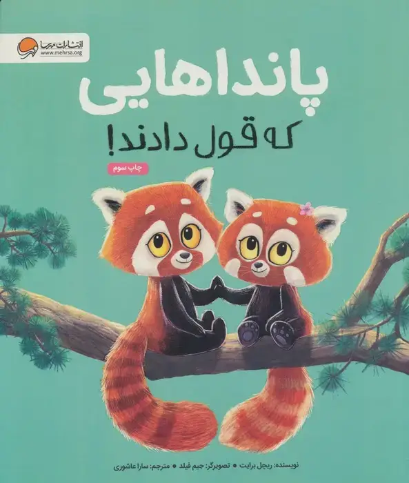 جلد کتاب پانداهایی که قول دادند! (گلاسه)