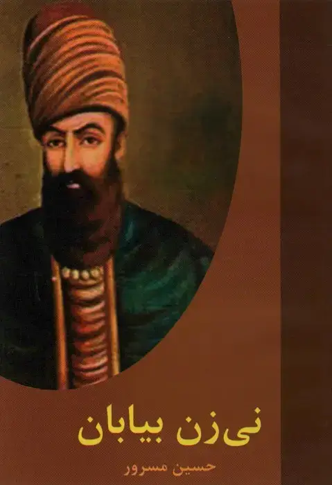 جلد کتاب نی زن بیابان