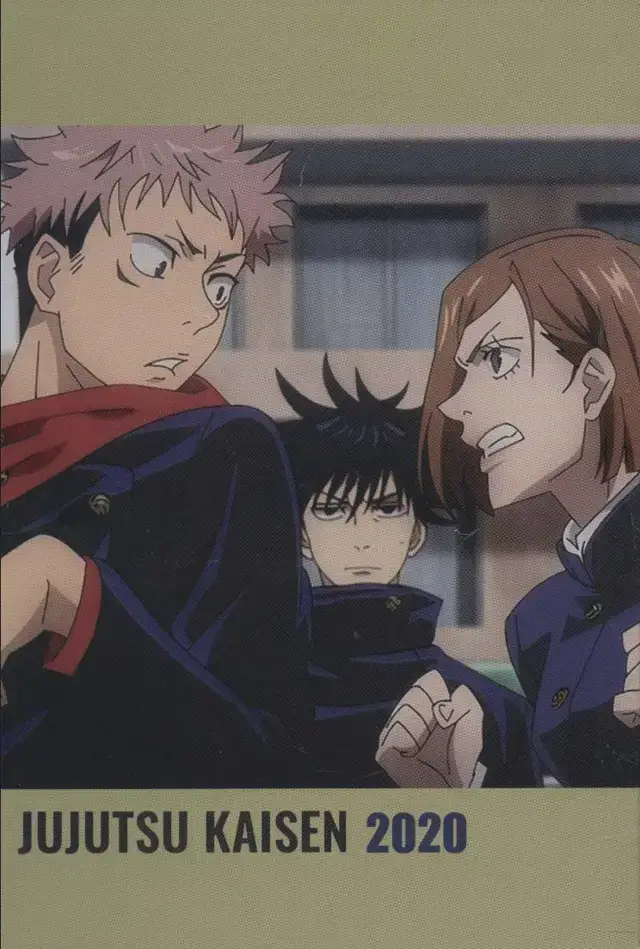 جلد کتاب دفتر طراحی (JUJUTSU KAISEN 2020)،(کد a105)