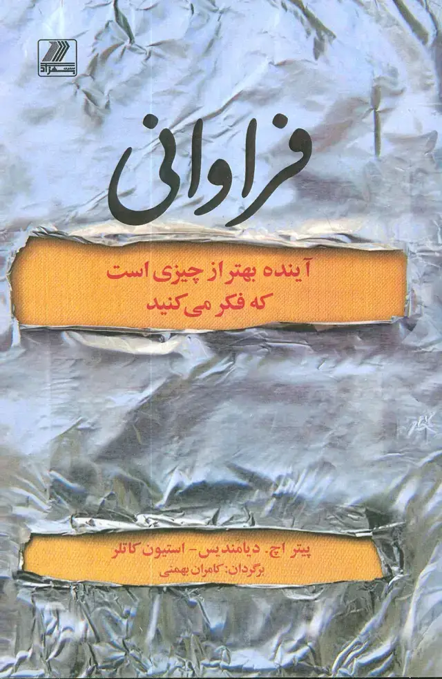 جلد کتاب فراوانی (آینده بهتر از چیزی است که فکر می کنید)
