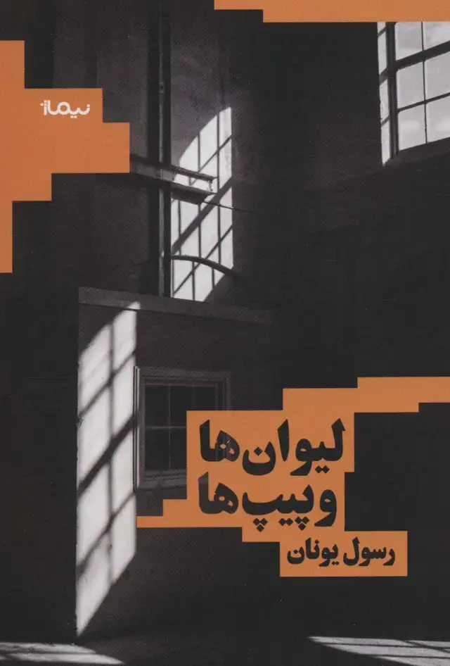 جلد کتاب لیوان ها و پیپ ها (کتاب بوف)