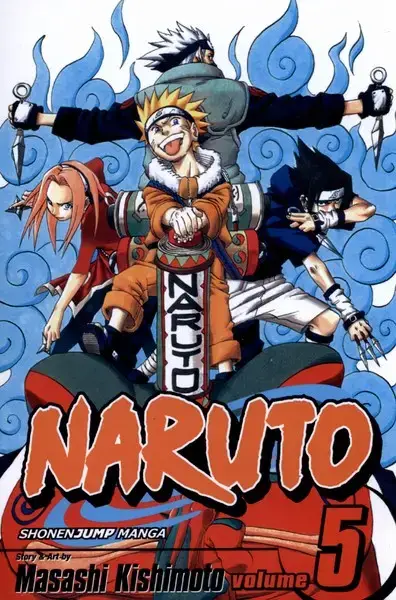 جلد کتاب مجموعه مانگا ( NARUTo 5) کتابیار