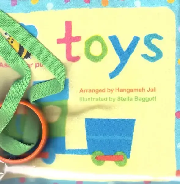 جلد کتاب کتاب پارچهای (Toys،اسباببازی) عسلنشر