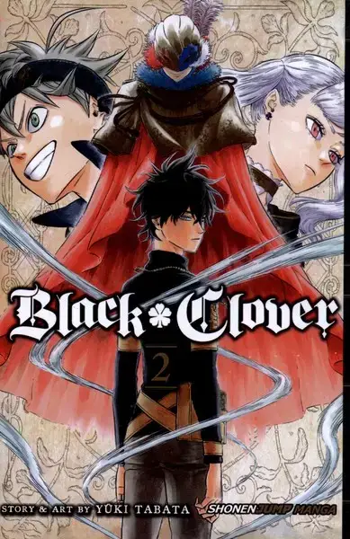 جلد کتاب مجموعه مانگا (Black Clover 2) کتابیار