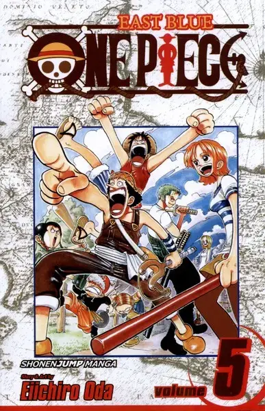 جلد کتاب مجموعه مانگا (‌One Piece 5) کتابیار