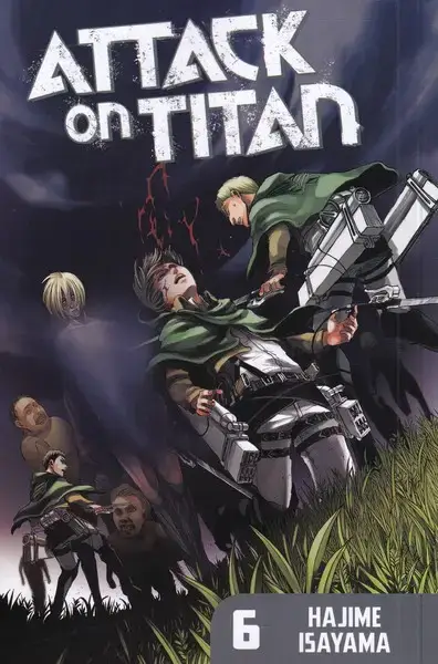 جلد کتاب مجموعه مانگا ( 6 Attack on Titan) کتابیار ^