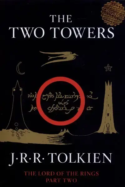 جلد کتاب زبان اصلی (اربابحلقهها 2،The Twowers) زبانما