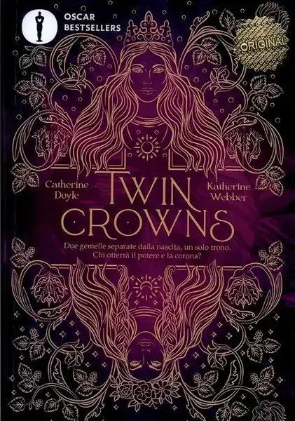 جلد کتاب زبان اصلی (تاج‌دوقلوها،Twin Crowns) زبان‌ما