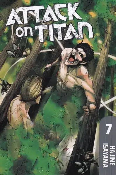 جلد کتاب مجموعه مانگا ( 7 Attack on Titan) کتابیار
