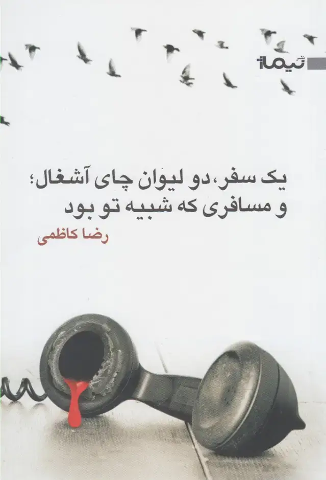 جلد کتاب یک سفر دو لیوان چای آشغال