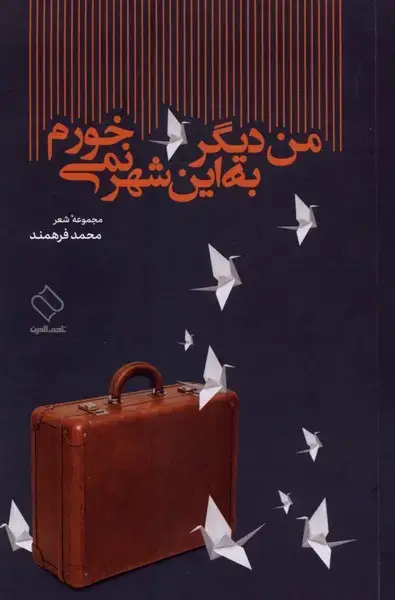 جلد کتاب من دیگر به این شهر نمی‌خورم