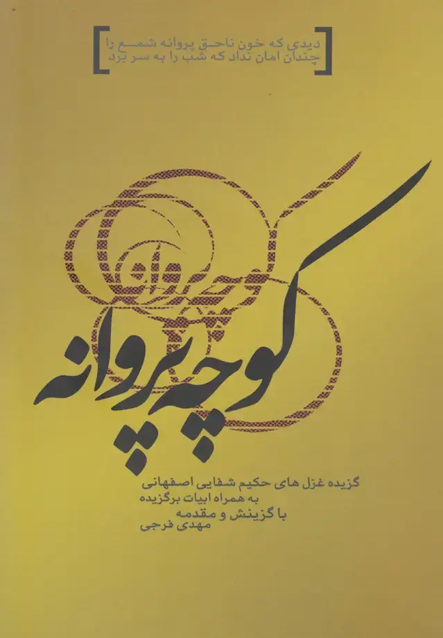 جلد کتاب کوچه پروانه