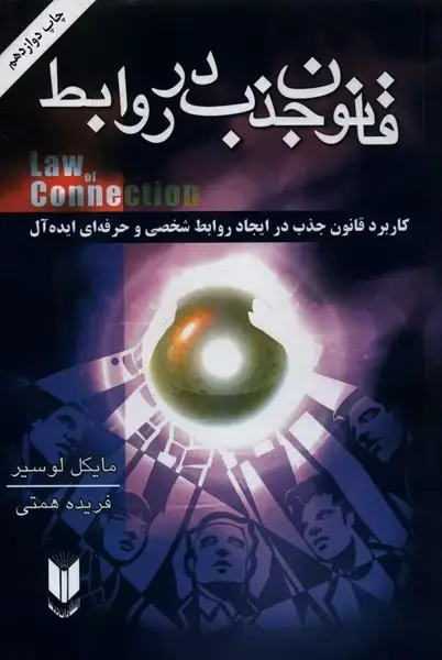 جلد کتاب قانون جذب در روابط