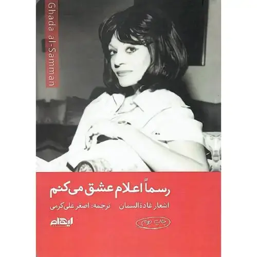 جلد کتاب رسما اعلام عشق می‌کنم