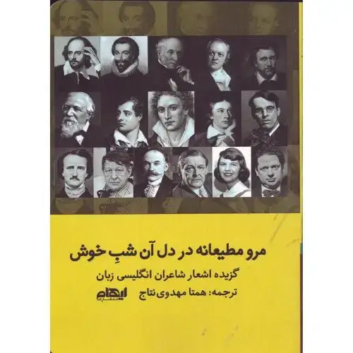 جلد کتاب مرو مطیعانه در دل آن شب خوش
