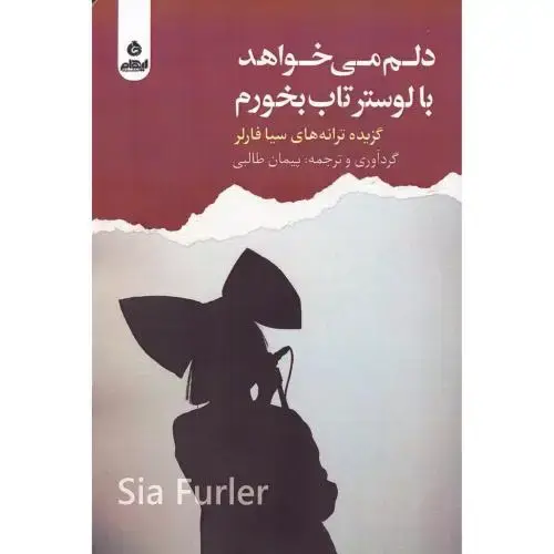 جلد کتاب دلم می‌خواهد با لوستر تاب بخورم