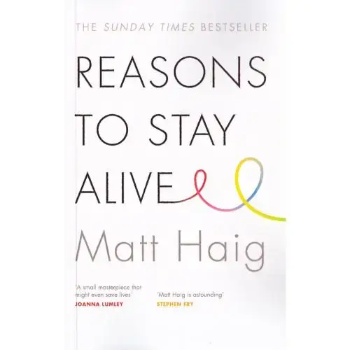 جلد کتاب Reasons To Stay Alive - دلایلی برای زنده ماندن