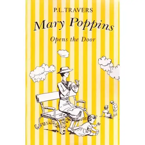 جلد کتاب Mary Poppins Opens The Door - مری پاپینز در را باز می‌کند