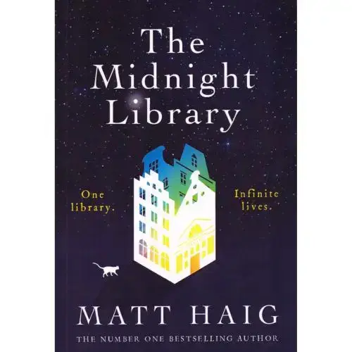 جلد کتاب The Midnight Library - کتابخانه نیمه‌شب