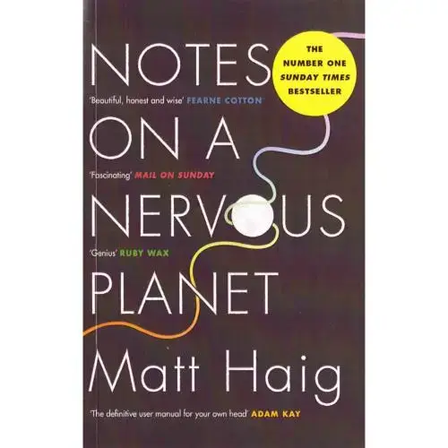 جلد کتاب Notes On A Nervous Planet - یادداشت‌هایی از یک سیاره مضطرب