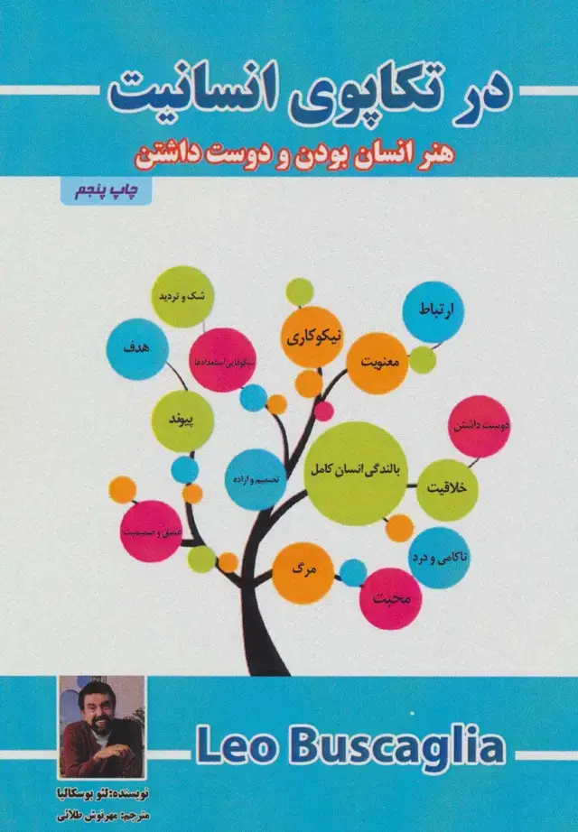 جلد کتاب در تکاپوی انسانیت (هنر انسان بودن و دوست داشتن)