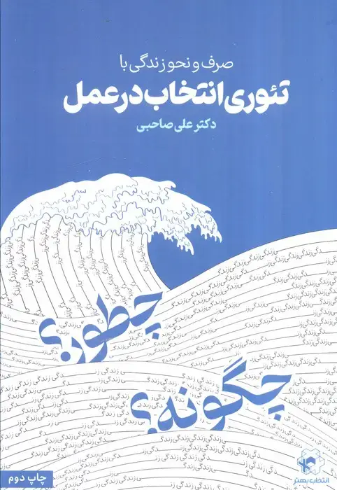 جلد کتاب صرف و نحو زندگی با تئوری انتخاب در عمل
