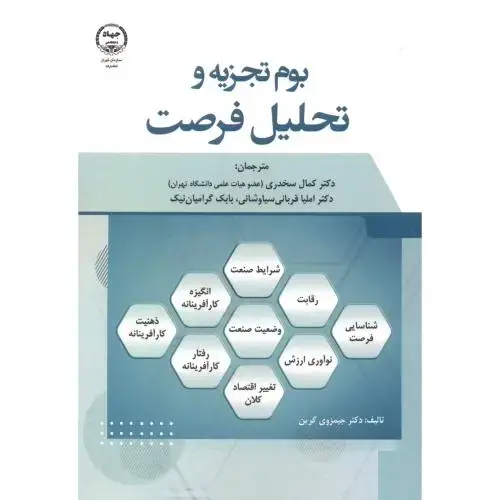 جلد کتاب بوم تجزیه و تحلیل فرصت ، سخدری ، سازمان جهادتهران