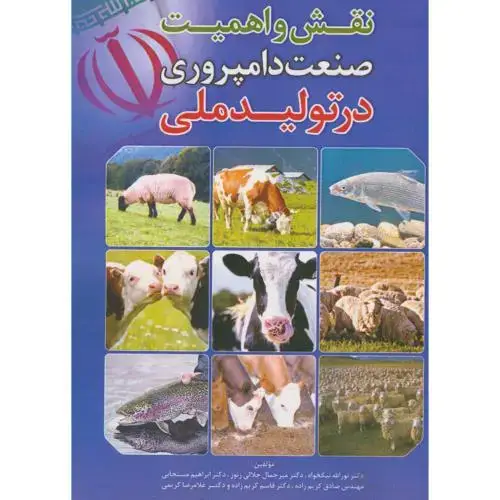 جلد کتاب نقش و اهمیت صنعت دامپروری در تولید ملی ، نیکخواه